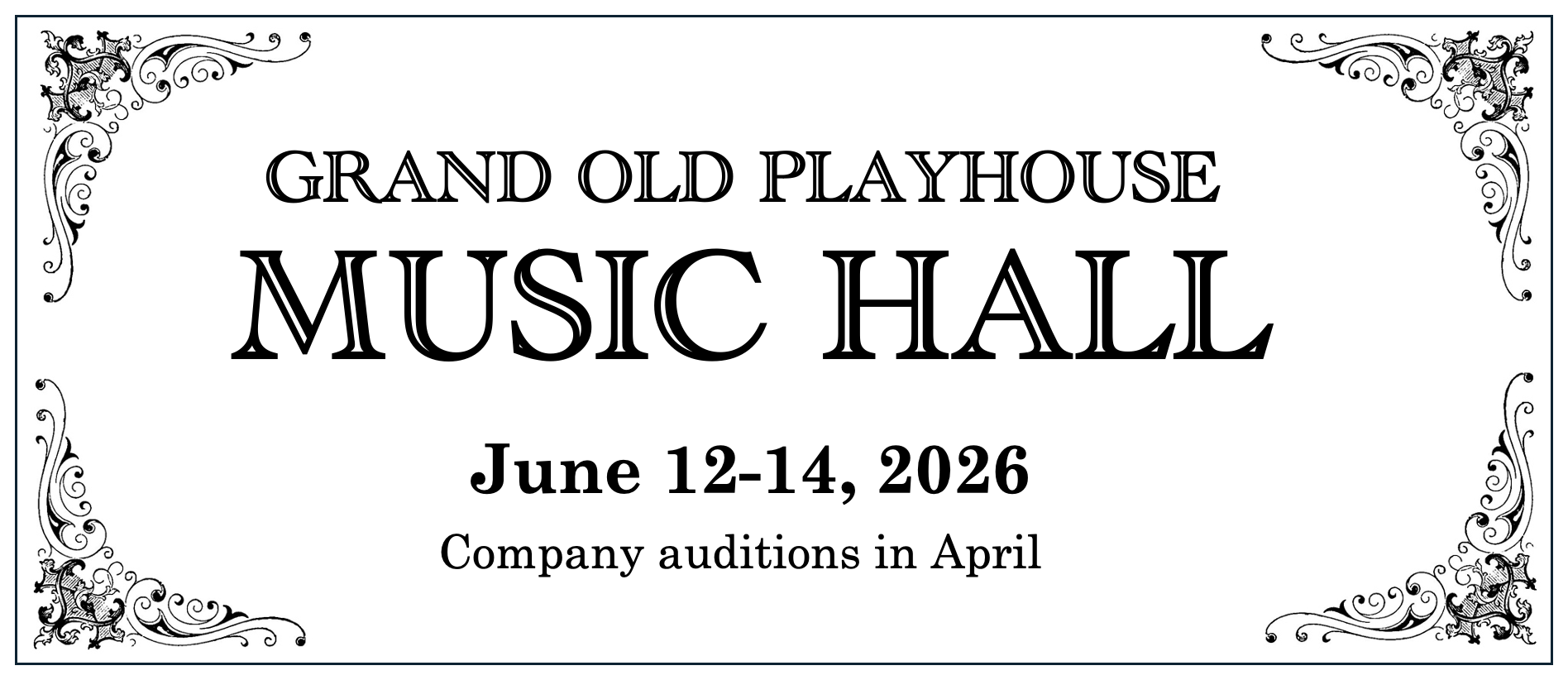 Grand Old Playhouse Music Hall